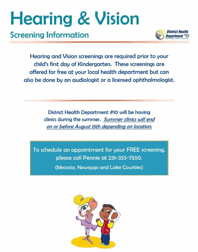 Kindergarten Enrollment Elementary Morley Stanwood Community Schools